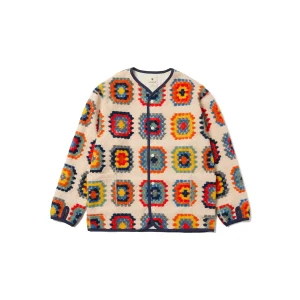 Wool Jacquard Cardigan