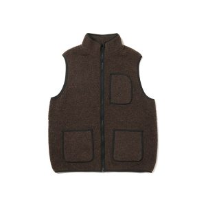 Recycled Wool Boa Vest
