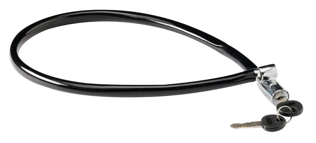 Bike Attitude 5 mm x 60 cm Sort M/Nøgle - Billede 2