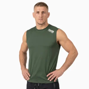 Trainingsshirt Tactic - Ärmellos - Grün