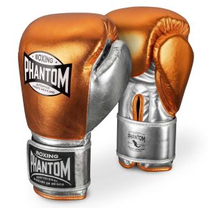 Boxhandschuhe MEXICO - Orange/Silber