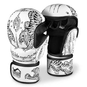 Sparring Handschuhe Muay Thai - Weiß