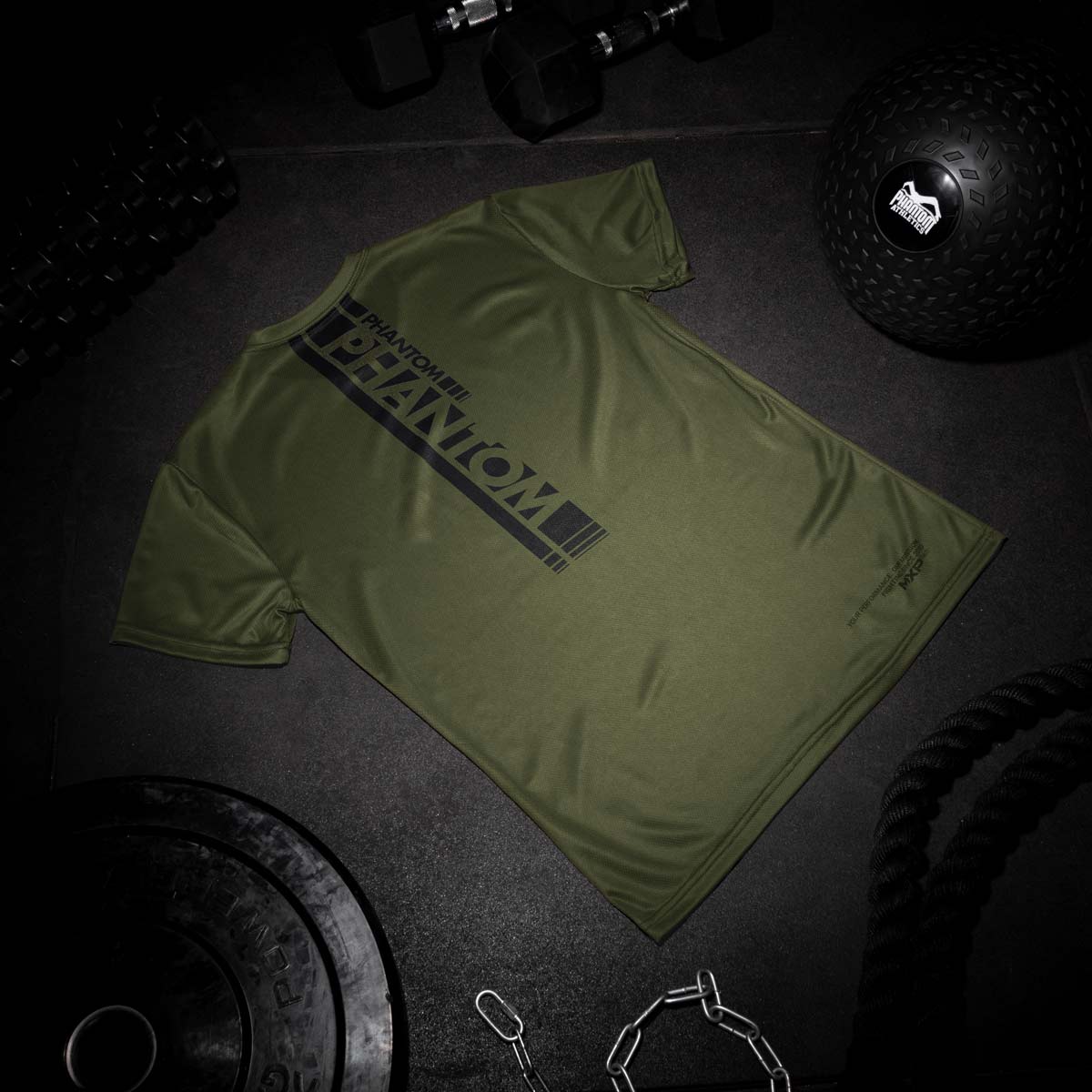 Trainingsshirt EVO Apex - Army - Billede 8