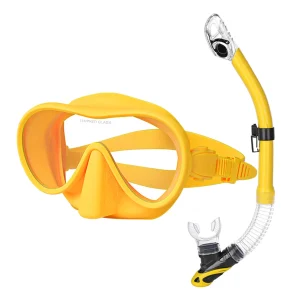 Tecline SV maske + Snorkel sæt - Junior
