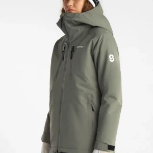Lynx Skijakke Smoke Green – Kvinder